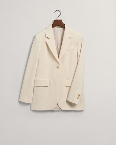 GANT Jersey Cream Blazer